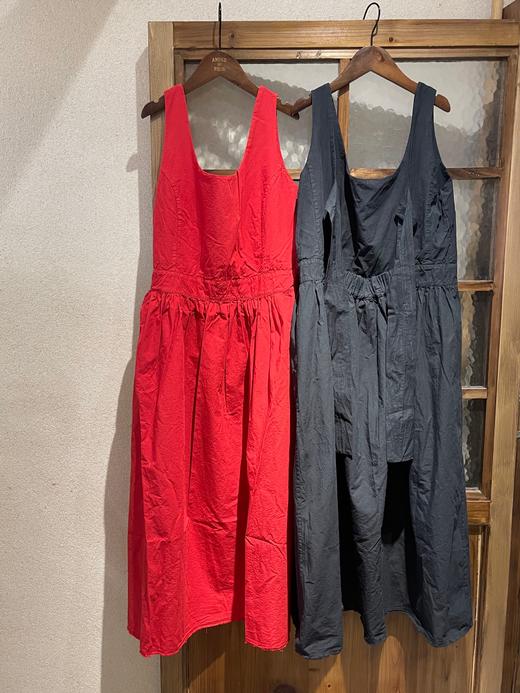 AEQUAMENTE 绑带蝴蝶结细节背心裙连衣裙 商品图14