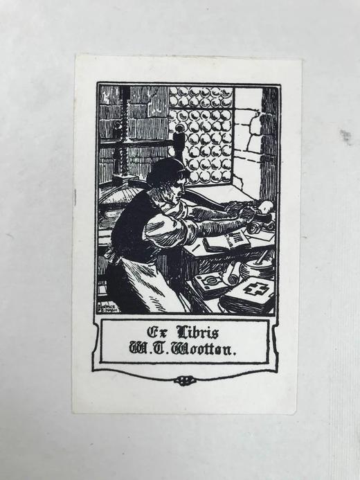 含藏书票！1914年 乡村的一年四季 12幅彩色20幅黑白插图 漆布精装大32开 商品图2