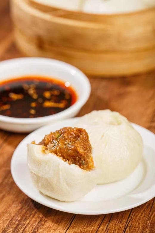 桃花点点包子，特调馅，馅足皮薄，卫生安全 商品图3