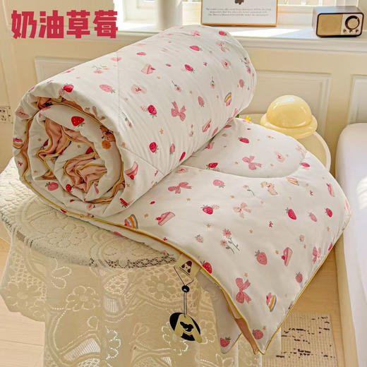 🔥【韩国双层纱夏凉被】春夏新品‼蹲点抢出口💥官仓直发‼ 低至两位数抢‼✨线下门店零售价988元 🌸又柔❗又软❗又舒服的一款夏被 【双层纱A类云朵棉大豆被】  商品图8