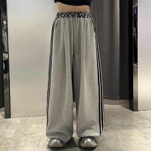 MZ豹纹腰头休闲阔腿裤50326 夏季 999762620619 商品图1