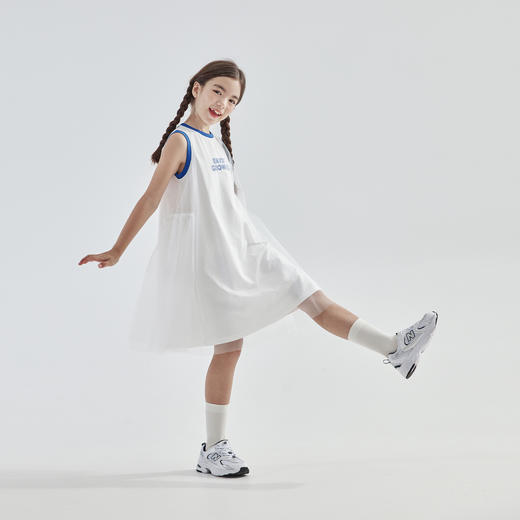cicochild2025夏新款亲子中大女童凉感舒爽网纱连衣裙 商品图2