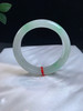 612753，57.5 飘绿正圈手镯，糯化底，飘清新绿。干净水润 商品缩略图0