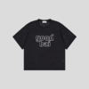 GOODBAI 粗体镂空小写logo撞色印花圆领网眼oversize短袖T恤 商品缩略图2