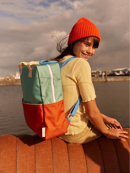 Sticky Lemon小柠檬 深海系列 大号（湖绿/红棕） 儿童背包 适合4岁+ SL1802275 商品图6