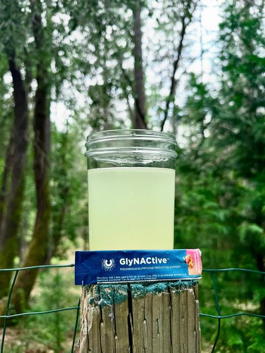 【甘氨酸+NAC粉剂 肝脏净毒+细胞自噬抗衰】GlyNACtive 每盒30袋 甘氨酸+NAC+硒元素+牛磺酸+脯氨酸+水飞蓟+生姜+腐殖酸 谷胱甘肽合成 睡眠 儿童成人适宜 桃子芒果口味不致敏 商品图2