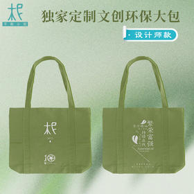 平衡小柅 独家定制设计师款文创环保大包