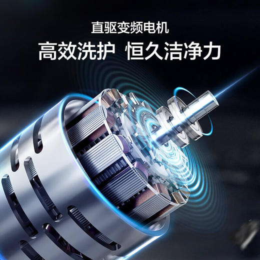 海尔12公斤一级变频全自动波轮洗衣机 超净洗 除菌除螨 自编程12公斤超净洗丨直驱变频+除菌螨防生锈+七维减震 XQB120-BZ20L0 商品图2