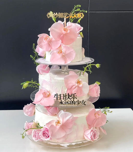 庆典丨多层圆形定制蛋糕（婚礼、纪念日、成人礼、周岁满月、祝寿等） 商品图4