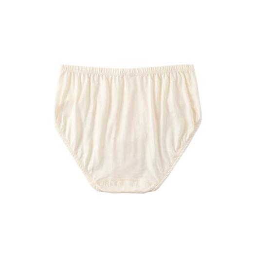 女士三角棉内裤 | 2条装 本白色 中低腰针织 小亘【贴身衣物一经售出非质量问题不退不换】 商品图1