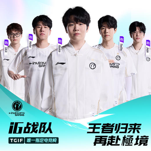 【iG采购】TGIF×iG英雄联盟战队联名款 T0 MAX 电竞人体工学椅 商品图3