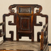 清中期	红木攒接拐子纹扶手椅（一对） 商品缩略图2