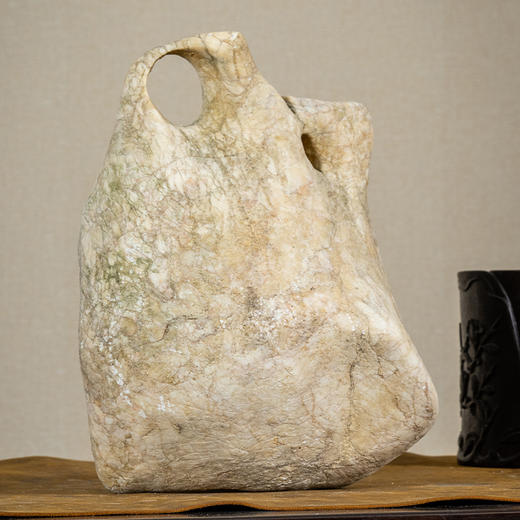 清	皮囊壶形赏石 商品图1