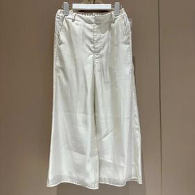 【线上专属】阔腿裤（24709025-凝脂）