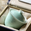 茶香记 古帛扒花小忘言盖碗（豆青）凤尾纹小巧清新典雅 商品缩略图2