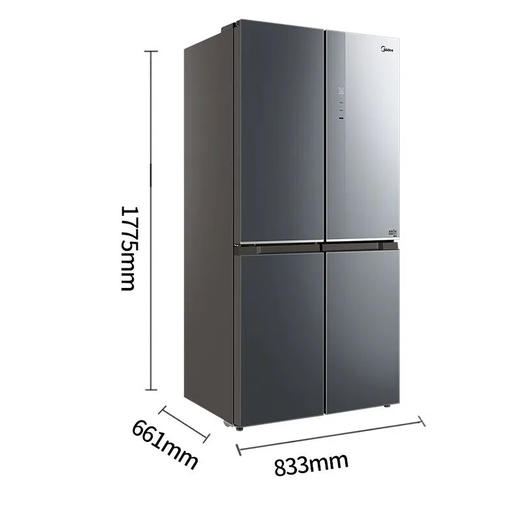 美的（Midea）冰箱461升十字对开门冰箱一级变频风冷无霜BCD-461WSGPM(E) 商品图2