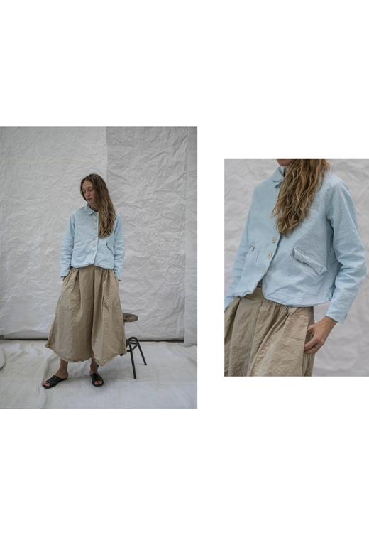 AEQUAMENTE 自然褶皱半身裙 商品图12