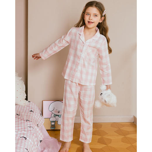 新款！圆圆自留款~轻薄透气王炸睡衣❗女宝男宝都有！美国高端童装【Dreamy Diary纯棉双层纱儿童套装、莫代尔套装】上海百盛、久光百货专柜有售！A类婴幼儿标准 ✅穿着零感无负担丨品牌直发 商品图13