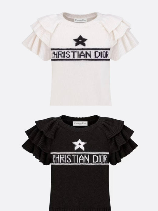 【特价】DR-S 荷叶袖羊绒短袖 商品图0