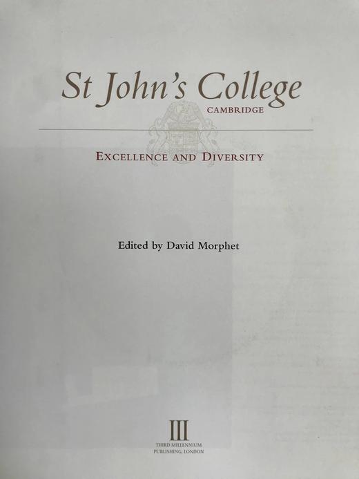 剑桥圣约翰学院 配大量插图 精装16开 商品图3