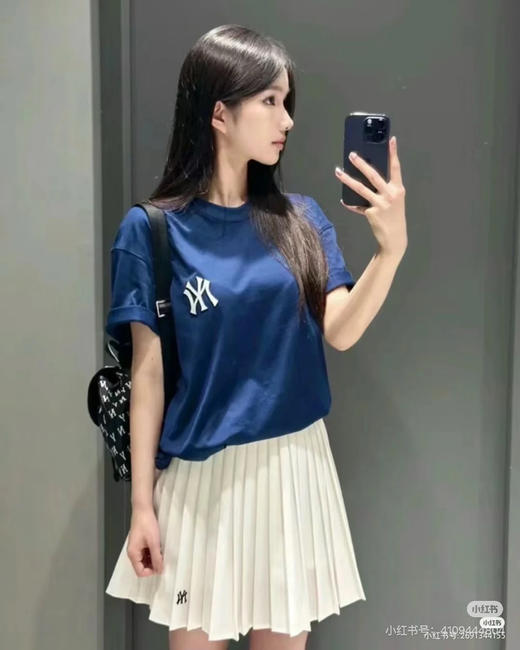 【断码捡漏】MLB大联盟 5色男女同款 老花T恤 商品图12