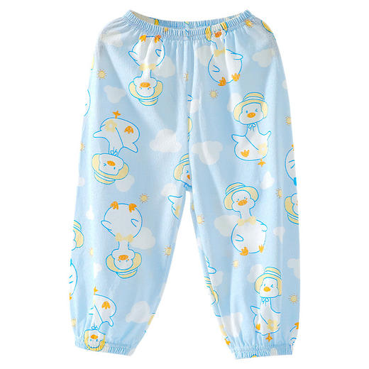 【拍1发3！夏季A类纯棉防蚊裤】夏季薄款婴儿宝宝透气家居凉凉防蚊裤 夏男女童空调房束脚裤 户外居家幼儿园排汗透气宝宝裤 商品图3