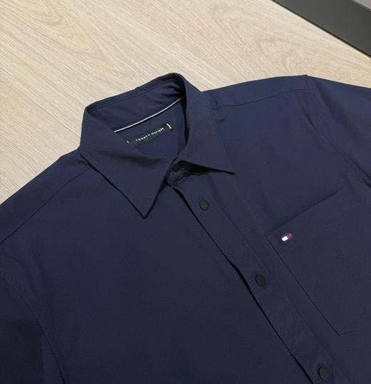 男士tommy速干短袖衬衫衬衣042501 商品图8