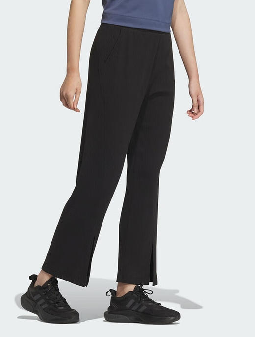 阿迪达斯 （adidas）女裤 新款时尚百搭宽松舒适运动休闲直筒长裤JJ3604 商品图2