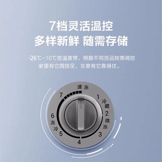 海尔（Haier）国家补贴【顶配无需除霜】冰柜商用卧式大容量冷冻柜家用冰柜一级能效单温冷藏冷冻转换柜 429GHP/钢板内胆/一级能效/ 429L 商品图3