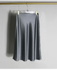 大象灰日本进口嵿级三醋酸半身裙女!2025春缎面丝滑半裙A字气质中长裙! 商品缩略图5
