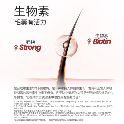【Smeal】补铁生物素加强版养发丸（0.5g*16片/盒） 商品图4