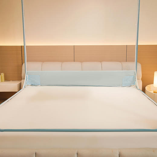 新升级加粗围栏支架全底防摔全包蚊帐 A类帐纱全包裹防蚊 商品图10