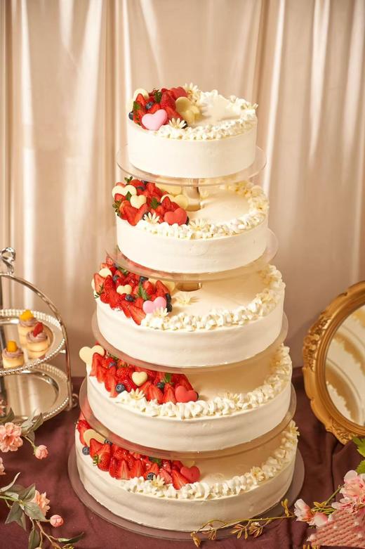 庆典丨多层圆形定制蛋糕（婚礼、纪念日、成人礼、周岁满月、祝寿等） 商品图10