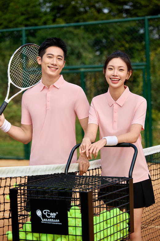 高奢冰肤无痕锦纶冰丝男女同款短袖8991圆领/8990翻领 商品图11