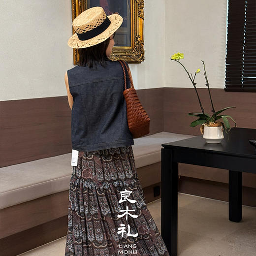 【不换不退】良木礼乔其纱半裙（4423） 商品图1