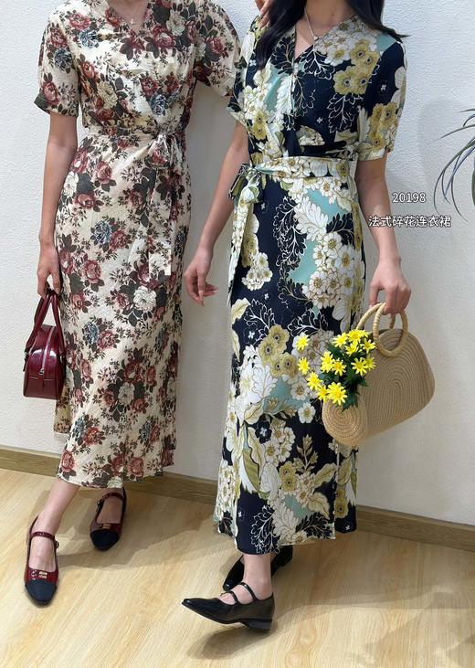 74L20198#法式开叉连衣裙 商品图3