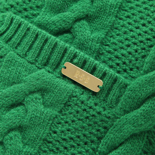 RSG郭培成衣品牌纯羊毛编织开衫长袖薄毛衣外套上衣 商品图2