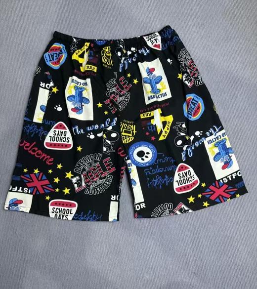 【YW】无忧购35元2件棉绸男士家居短裤海边沙滩裤801#(截单后7天发货) 商品图4