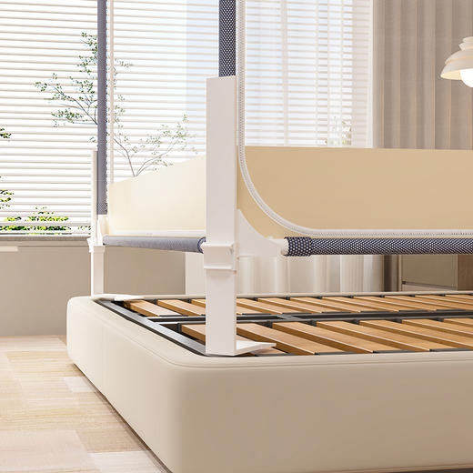 新升级加粗围栏支架全底防摔全包蚊帐 A类帐纱全包裹防蚊 商品图4