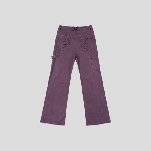 GOODBAI 916工装无腰带拼接拉链口袋直筒休闲裤 商品图4