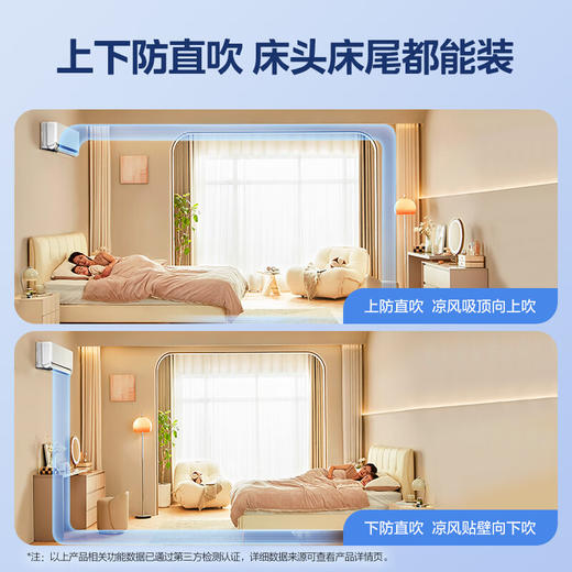 美的（Midea）空调挂机_大1.5匹_风尊_科技版_新一级能效_家电国家补贴20%_变频冷暖壁挂式空调_KFR-35GW/N8MXC1 商品图5