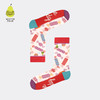woven pear原创潮袜女中筒袜ins潮个性甜美雪花柔软透气女生长袜 商品缩略图1