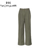 RSG郭培成衣品牌休闲宽松廓形压褶直筒休闲女款长裤 商品缩略图0
