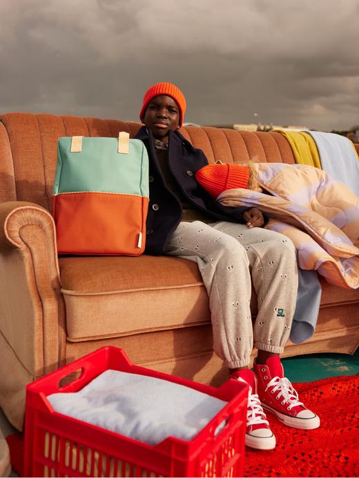 Sticky Lemon小柠檬 深海系列 大号（湖绿/红棕） 儿童背包 适合4岁+ SL1802275 商品图5