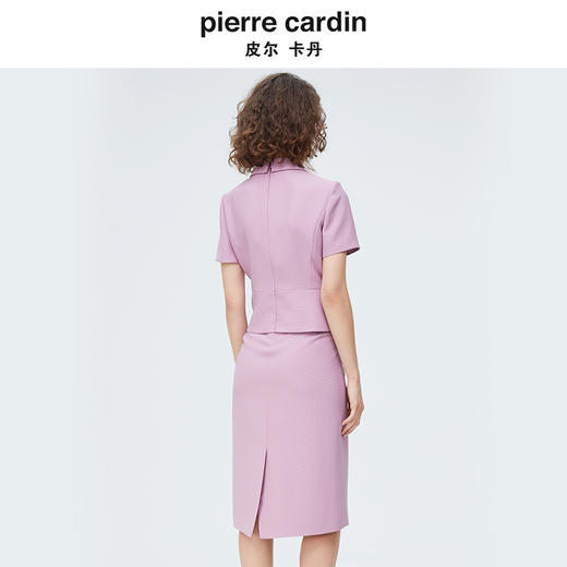 [皮尔卡丹女装]新款通勤商务休闲简约淑女连衣裙 商品图2