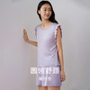 深睡眠蚕丝睡衣】真丝针织睡衣女宽松无袖睡裙衣裤套家居服金三塔  YZFFB303-YZFFB402 商品缩略图1