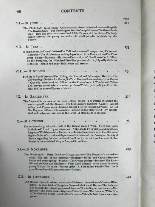 含藏书票！1914年 乡村的一年四季 12幅彩色20幅黑白插图 漆布精装大32开 商品图7