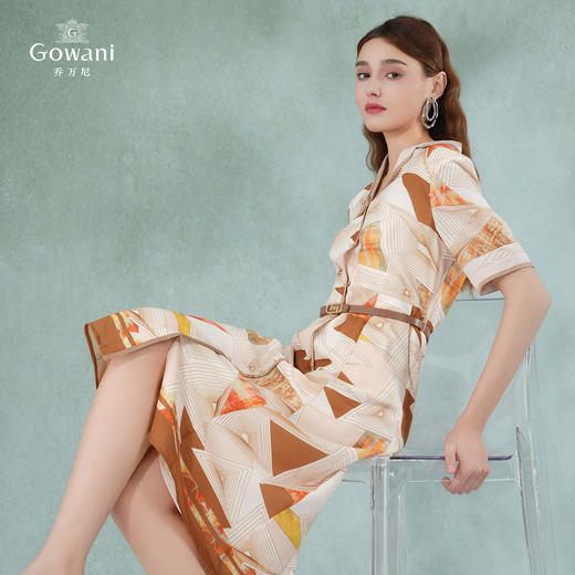 乔万尼新连衣裙简约职场通勤风EM2E733 商品图2