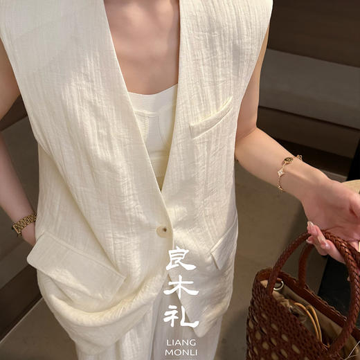 【现货】良木礼莱赛尔套装裤（81B101） 商品图3