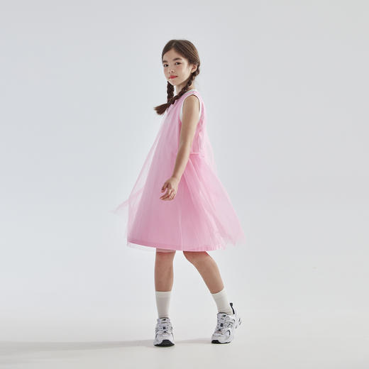 cicochild2025夏新款亲子中大女童凉感舒爽网纱连衣裙 商品图4